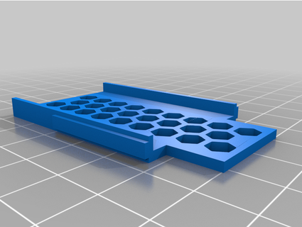 scx24 low cg battery tray tirman 3d print model - Mito3D