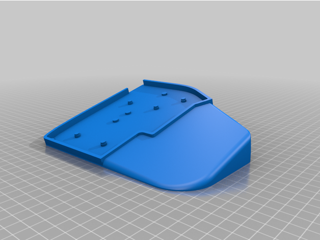 lily58 Tastatur Fall Mantel Handgelenk ausruhen Zelten thegiddynorse 3D print model - Mito3D