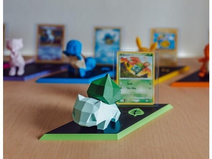 Pokemon carta sta 3d mon 3d print model - Mito3D