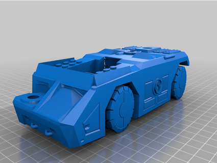 strawars rebell armor car skywaver 3d print model - Mito3D