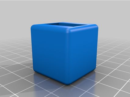 fidget cube timesnewroman 3d print model - Mito3D