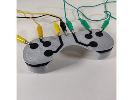 makey 3d printed conductive controller protopasta 3d print model - Mito3D