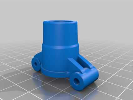 steering knuckle rear m-02 tamiya chassis 2 negative chamber lemsko 3d print model - Mito3D