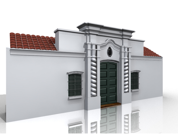 casa hist rica casita Tucuti Argentine nom 3D print model - Mito3D