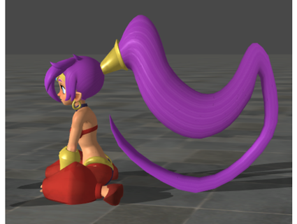 Shantae Gamepad Halter Unterstützung lozamded 3d print model - Mito3D