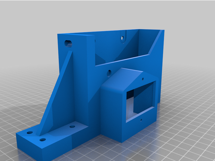 Meanwell güç arz yer değiştirme bas elektroniği 3d print model - Mito3D