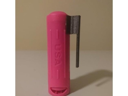 pepperspray belt clip petsven 3d print model - Mito3D