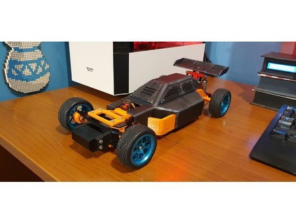 custom rc car 1 10 adaptable chassis remix dbianx 3d print model - Mito3D