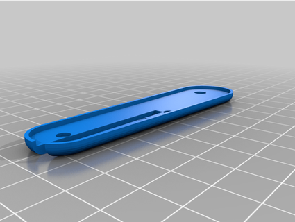 one blade knife couteau une lame vvinnnys 3d print model - Mito3D
