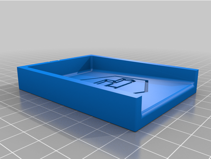 catan brick tray lowered dincarmon 3d print model - Mito3D