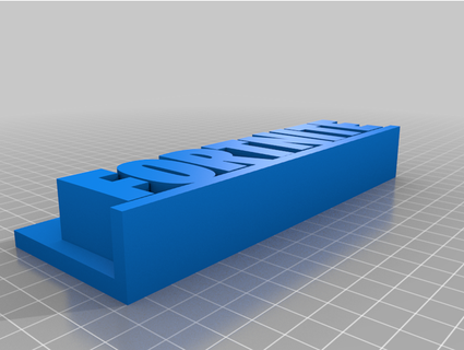 fortnite işaret olmadan Led Zincir babacık 3d print model - Mito3D