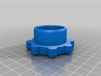 gaggia classique vapeur bouton couverture gaine tactiles 3d print model - Mito3D