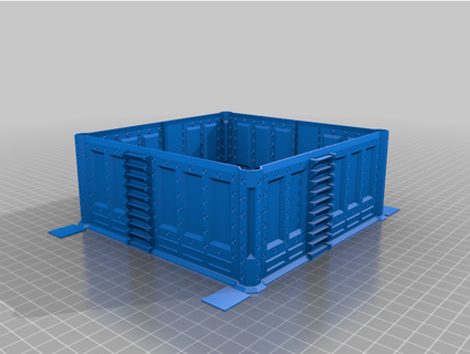 storage level stackable terrain andersklahr 3d print model - Mito3D