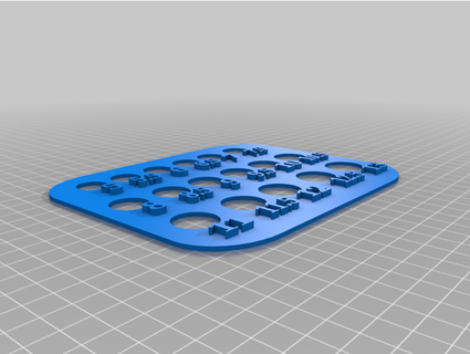ring sizer tool cloe fulk 3d print model - Mito3D