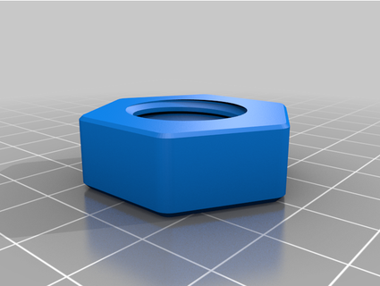 fake bolt magnet lid pandiculate 3d print model - Mito3D