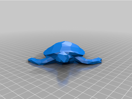 low poly turtle shadowknight450 3d print model - Mito3D