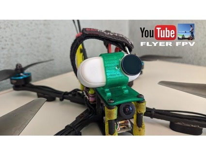 insta360 go2 mount iflightrc xl7 v4 nunoflyer 3d print model - Mito3D