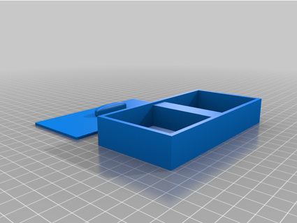 double compartment container 500tanks1229 3d print model - Mito3D