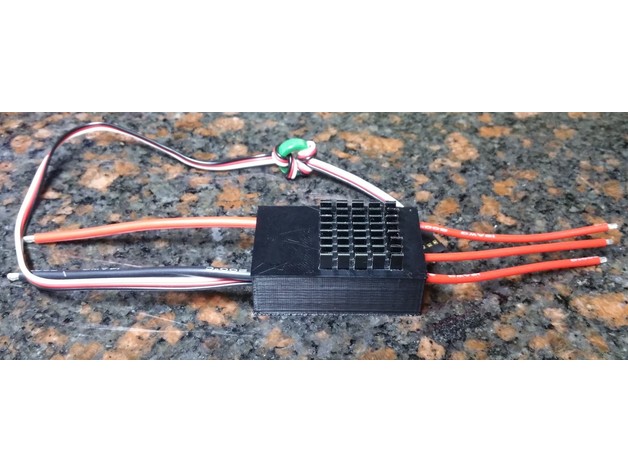 Plüsch 40a Esc Fall Mantel mochanisch 3D print model - Mito3D