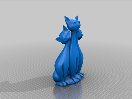 cat remix kph-lightdesign 3d print model - Mito3D