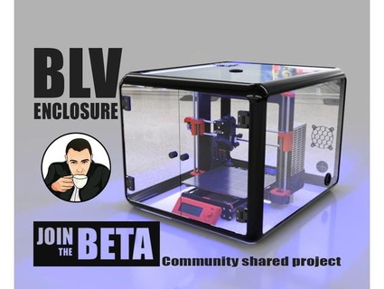 blv enclosure - beta 3d print model - Mito3D