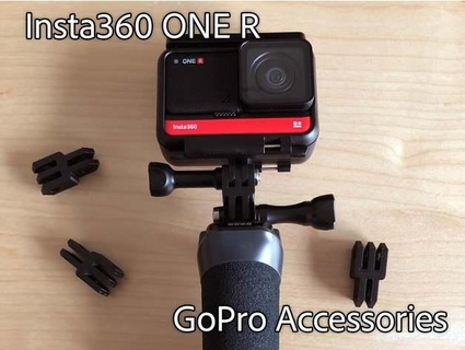 insta360 one r gopro accessories adapter oriode 3d print model - Mito3D