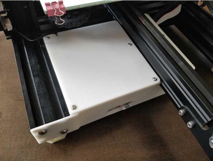 btt e3 rrf idex front electronics case ender 3 pro nbenzaki 3d print model - Mito3D