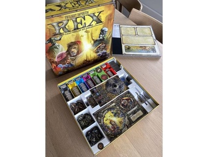 rex final days empire board game insert snawk 3d print model - Mito3D