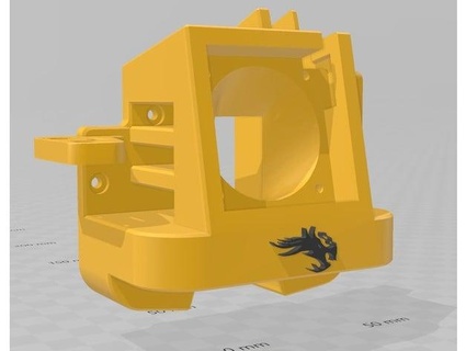 fan duct ender 3 satsana bltouch remixed benetonstudio 3d print model - Mito3D