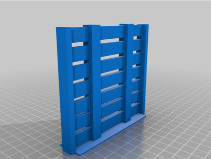 simple wooden wall keedosuul 3d print model - Mito3D