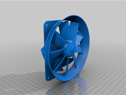 ventilador solkaress 3d print model - Mito3D