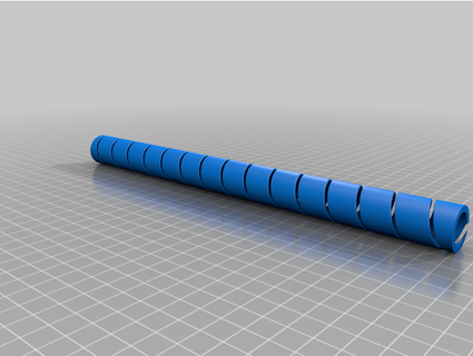 spiral cord wrap dave90807 3d print model - Mito3D