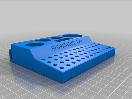 wowstick 1f+ holder 4mm bits bmsone 3d print model - Mito3D