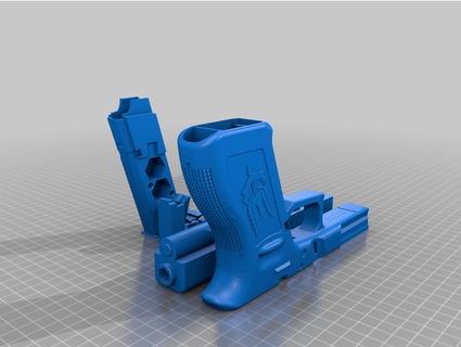 glock quaresima 3d print model - Mito3D