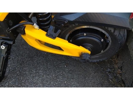 eléctrico scooter vsett 10+ rueda nuez gorra dareknorway 3d print model - Mito3D