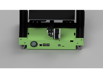 Ender 3 elektronisch Box skr 14 Himbeere pi lm2596 wmacedo 3d print model - Mito3D