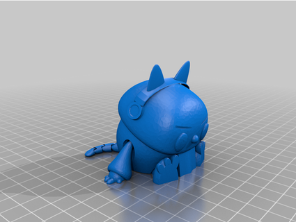 gattobot creatori cambiamento 3d print model - Mito3D
