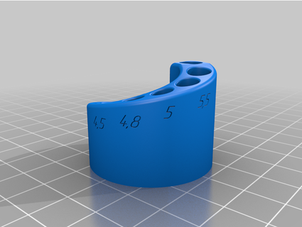 drill holder whdr 3d print model - Mito3D