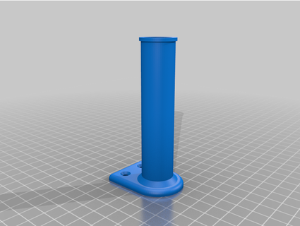 spool wall hanger engineertroy 3d print model - Mito3D