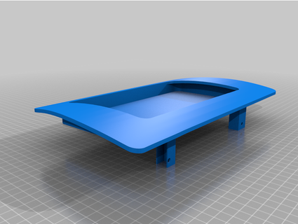 z4 tray replace navigation top dash z4navtrayneeded 3d print model - Mito3D