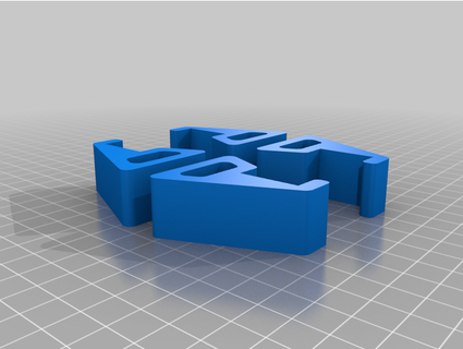 ps4 holder leg high3dprint 3d print model - Mito3D