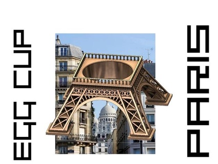Oeuf tasse Paris nerdcoin 3d print model - Mito3D