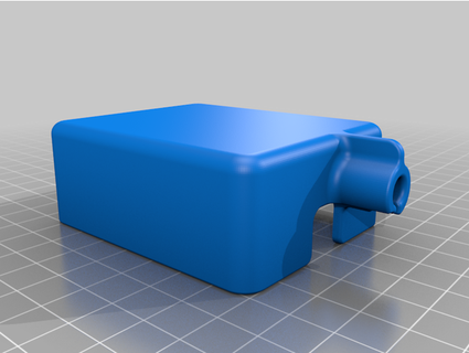 ultimaker s5 polybox alimentador guia Spammington 3d print model - Mito3D