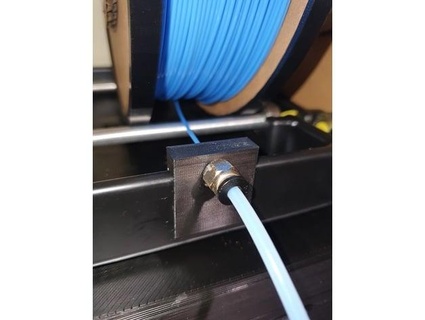 mmu2 spool holder mod the-cave-of-creation 3d print model - Mito3D