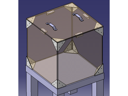 3d impressora caso isolamento version2 astronauta olf 3d print model - Mito3D