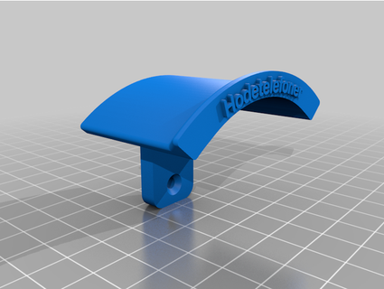 fone ouvido suporte sapo 3d print model - Mito3D