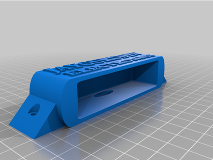 USB mp3 jogador caixa 123projects 3d print model - Mito3D