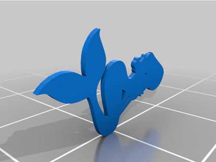 3D Printable Blobmaid, Presupported