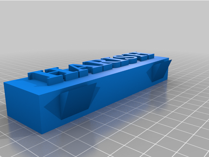 iğrenç masaüstü isim harishgavel 3d print model - Mito3D