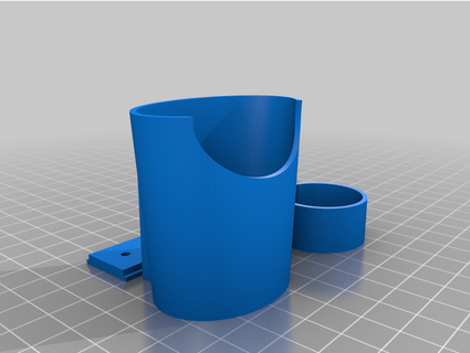 lentes montaje pared osxtraveller 3d print model - Mito3D